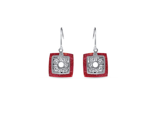 Red Coral 4L နားဆွဲ