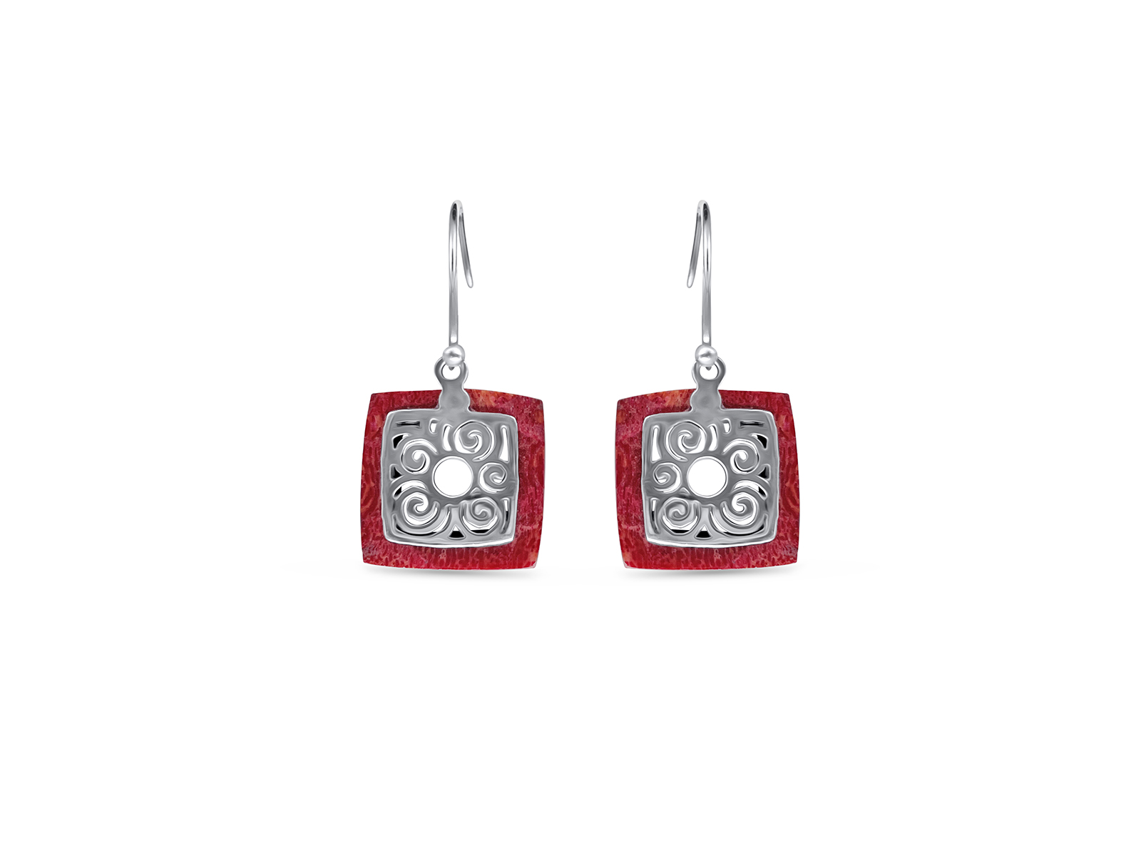 Red Coral 4L နားဆွဲ