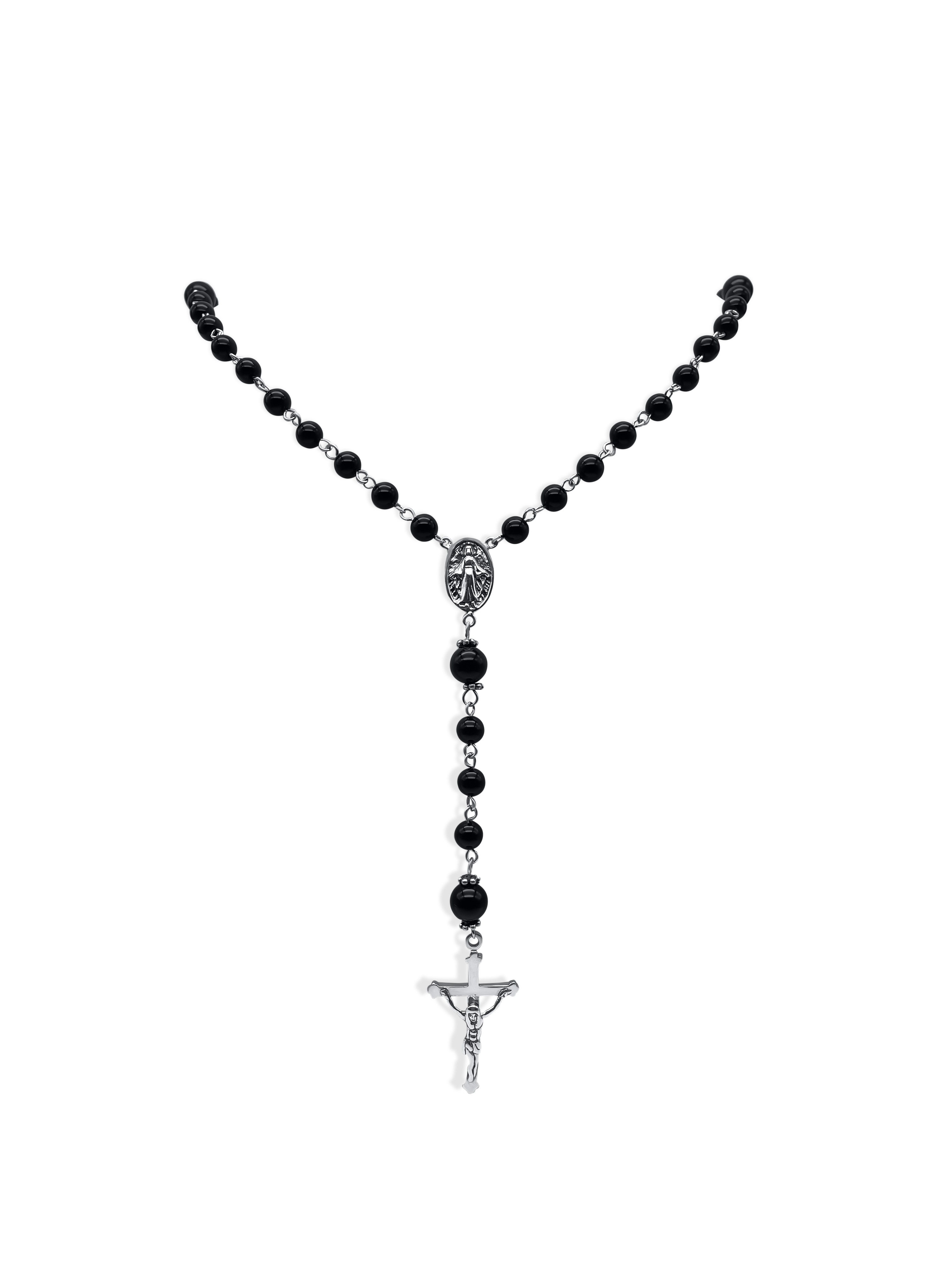 Black Agate Cross ကြိုး