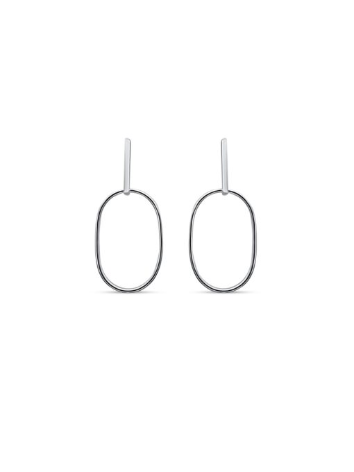 Oval Shape နားကပ်နားဆွဲ